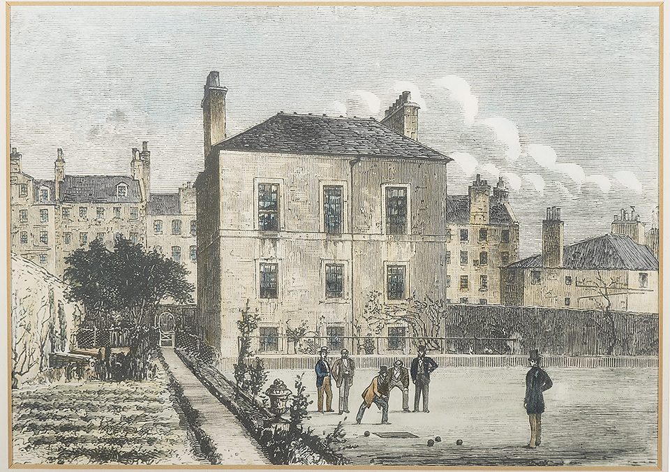 Archers' Hall, circa 1860