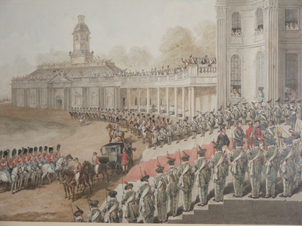 The Arrival of King George IV at Hopetoun House, 29th August 1822 © Hopetoun House